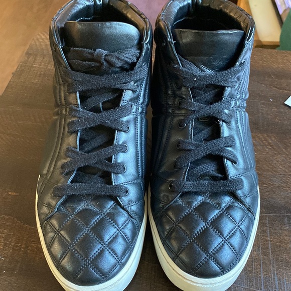 Burberry Authentic High Top Sneakers - Picture 1 of 5